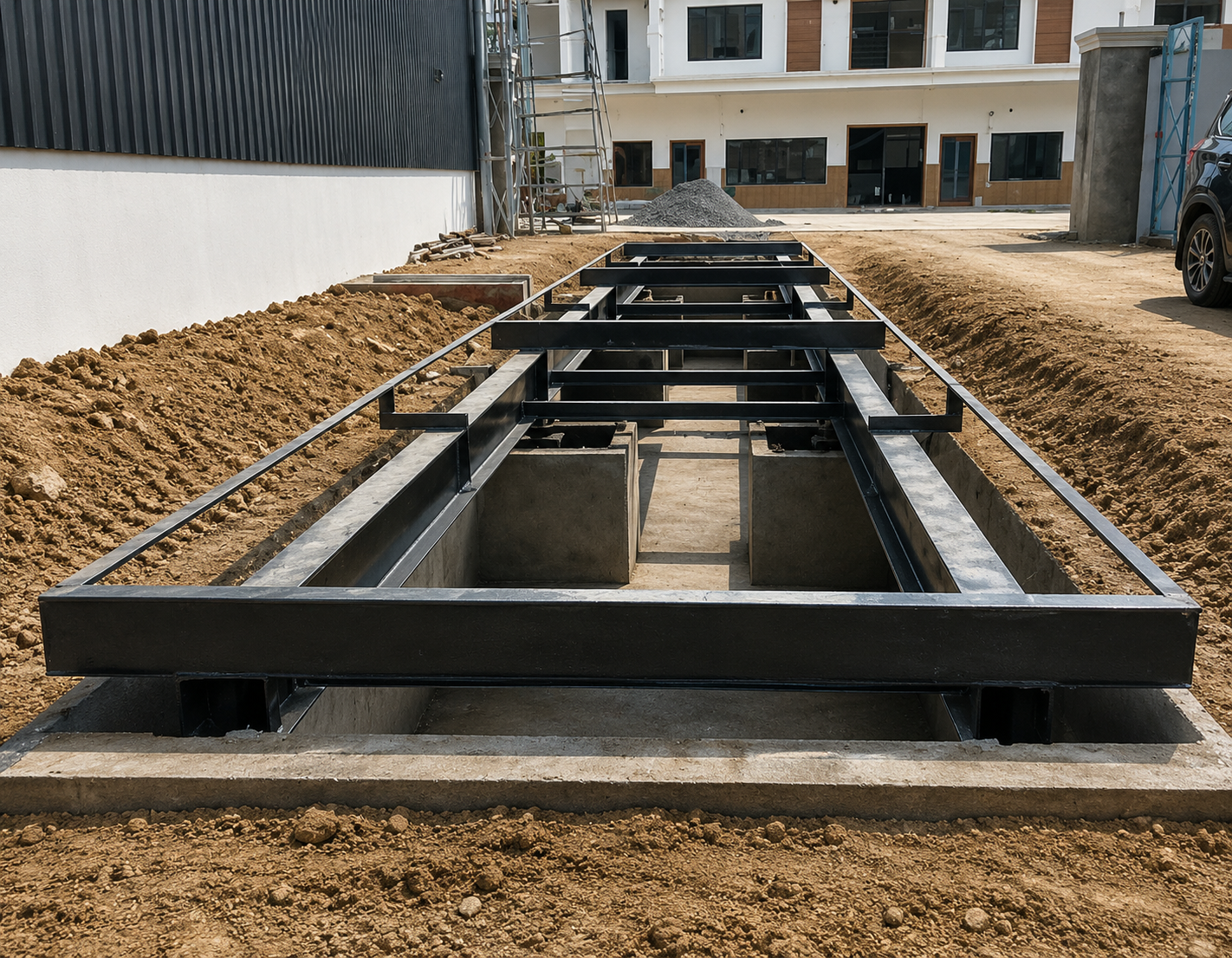 Semi RCC Weighbridge